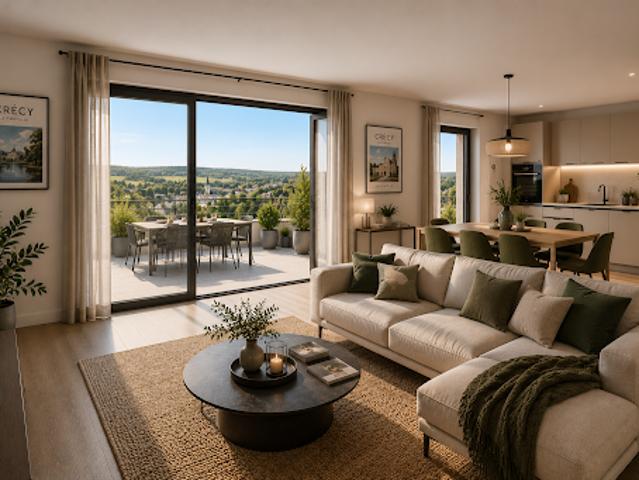 Vente Appartement 3 pièces 65 m2 Crécy la Chapelle
