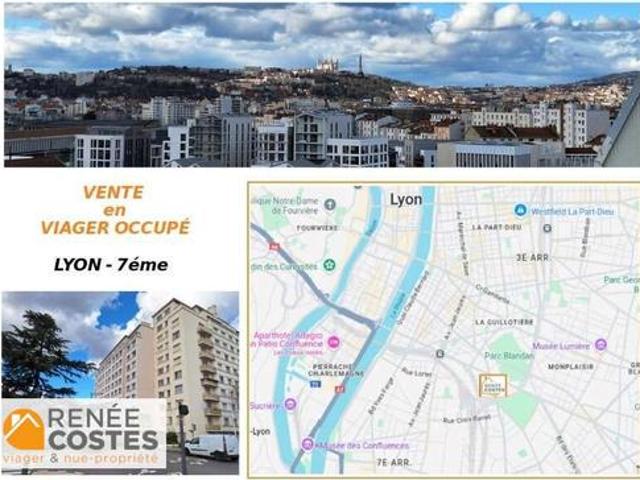 Vente Appartement 3 pièces 65 m2 Lyon 7ème