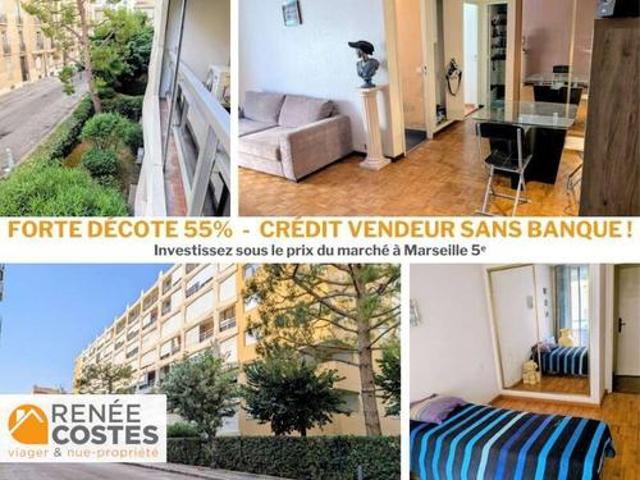 Vente Appartement 3 pièces 65 m2 Marseille 5ème