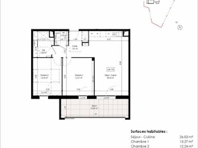 Vente Appartement 3 pièces 66 m2 Colmar