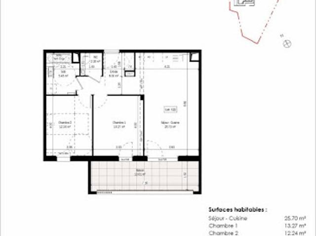 Vente Appartement 3 pièces 66 m2 Colmar