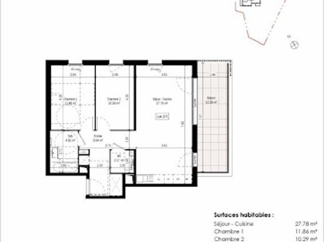 Vente Appartement 3 pièces 66 m2 Colmar