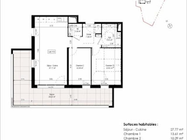 Vente Appartement 3 pièces 66 m2 Colmar