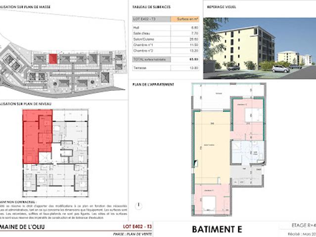 Vente Appartement 3 pièces 66 m2 Lucciana