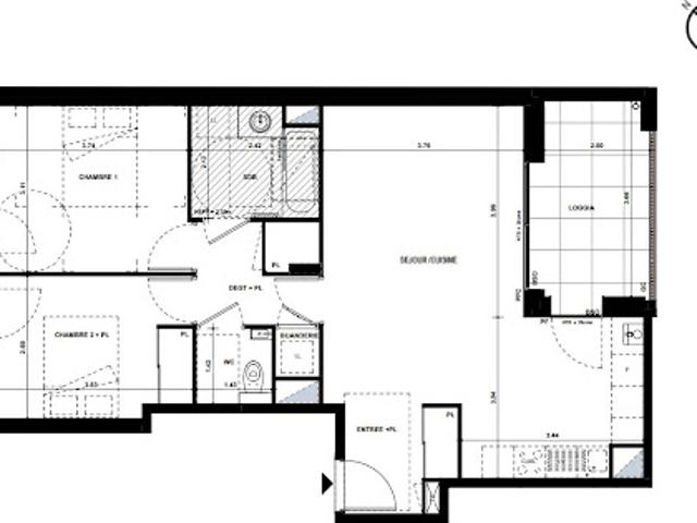 Vente Appartement 3 pièces 66 m2 Lyon 1er