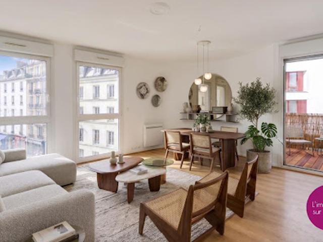Vente Appartement 3 pièces 66 m2 Paris 11ème