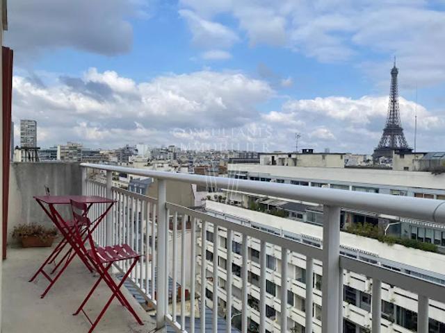 Vente Appartement 3 pièces 66 m2 Paris 15ème
