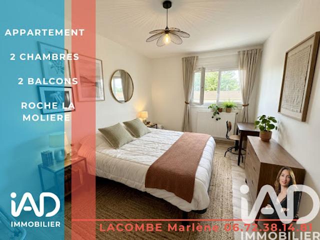 Vente Appartement 3 pièces 66 m2 Roche la moliere