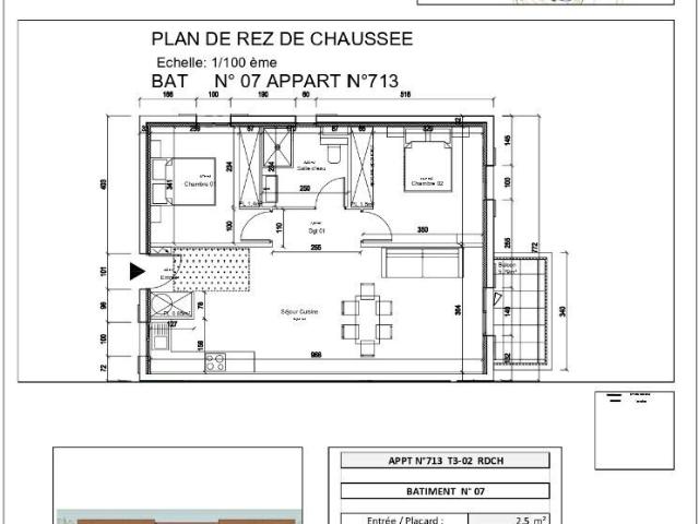 Vente appartement 3 pièces 68,60 m2 Olmeta di Tuda