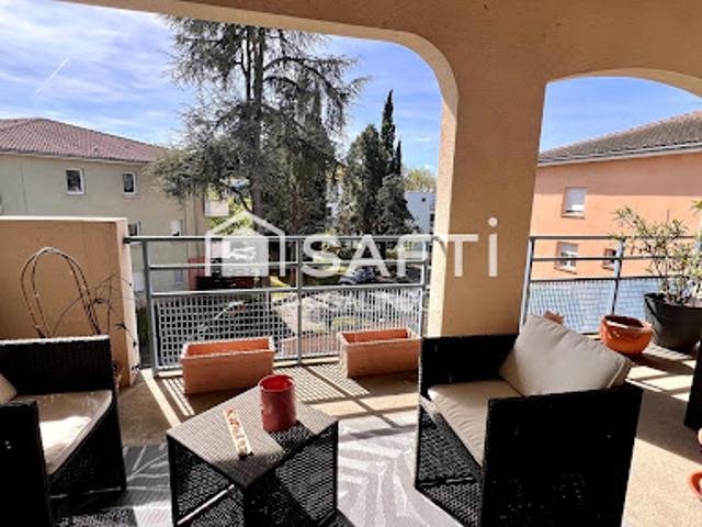 Vente Appartement 3 pièces 68 m2 Tournefeuille