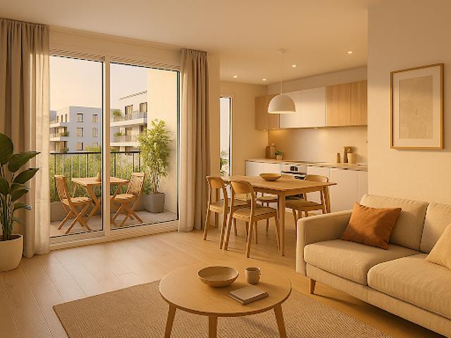 Vente Appartement 3 pièces 68 m2 Le Blanc Mesnil