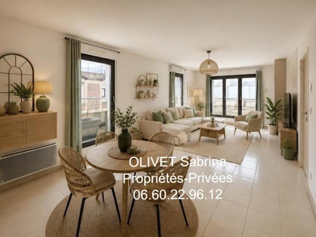 Vente Appartement 3 pièces 68 m2 Rouen
