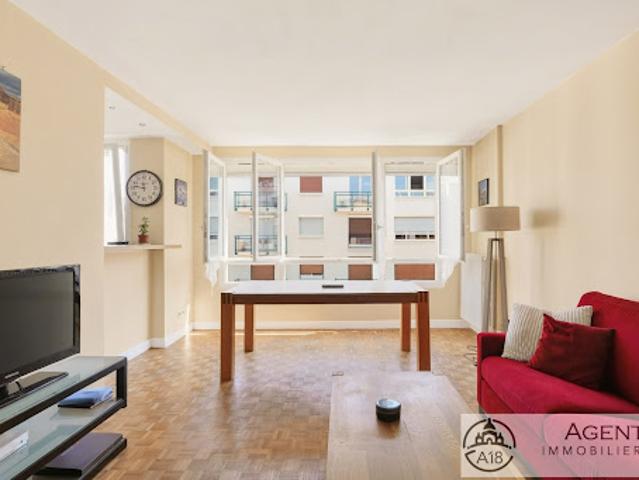 Vente Appartement 3 pièces 69.58 m2 Paris 18ème