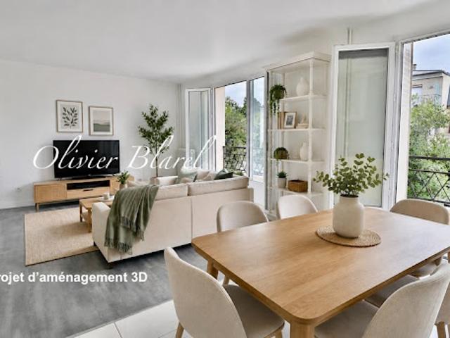 Vente Appartement 3 pièces 69 m2 Le Plessis Robinson