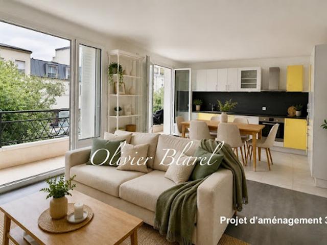 Vente Appartement 3 pièces 69 m2 Le Plessis Robinson