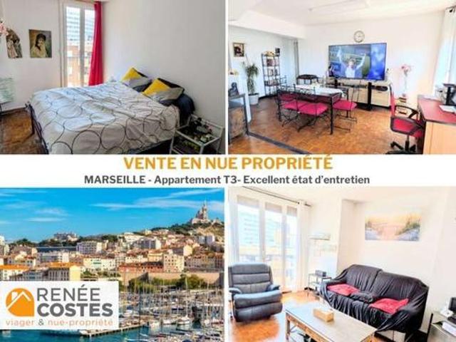 Vente Appartement 3 pièces 69 m2 Marseille 3ème