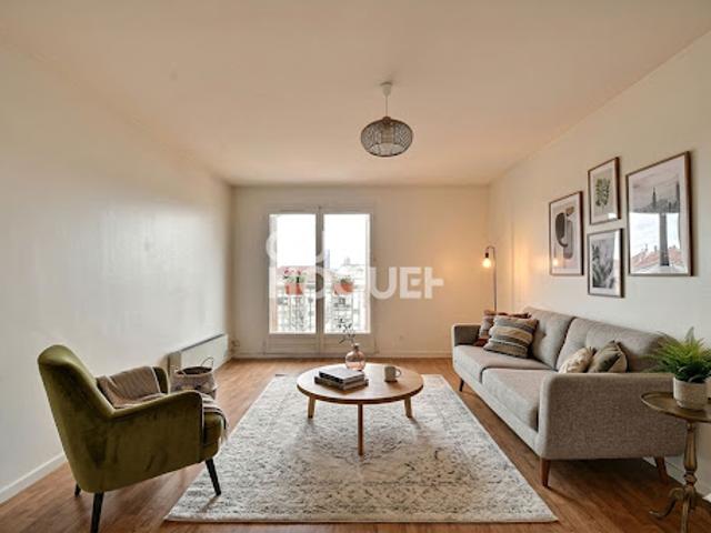 Vente Appartement 3 pièces 73.22 m2 Villeurbanne