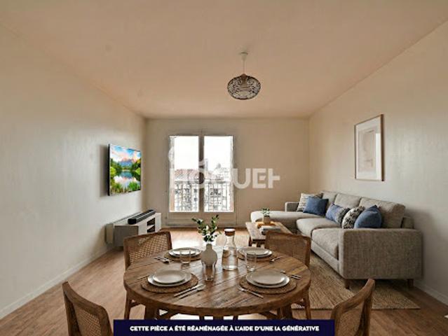 Vente Appartement 3 pièces 73.22 m2 Villeurbanne
