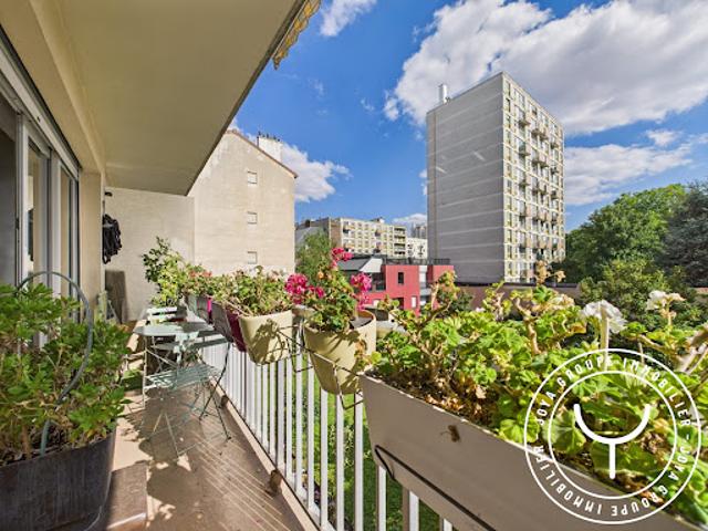 Vente Appartement 3 pièces 73.24 m2 Paris 20ème