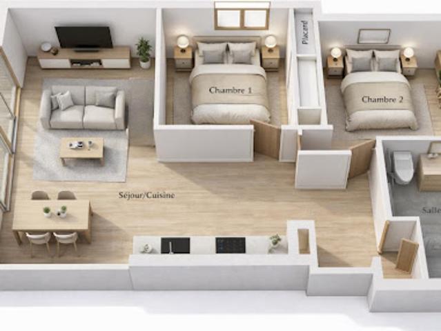 Vente Appartement 3 pièces 70.3 m2 Agde