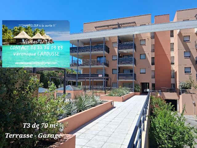 Vente Appartement 3 pièces 70 m2 Montpellier