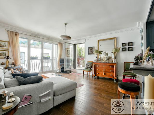 Vente Appartement 3 pièces 70 m2 Paris 18ème