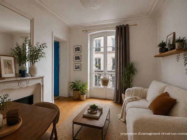 Vente Appartement 3 pièces 72.85 m2 Paris 15ème