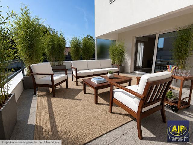 Vente Appartement 3 pièces 72.1 m2 Saint sebastien sur loire