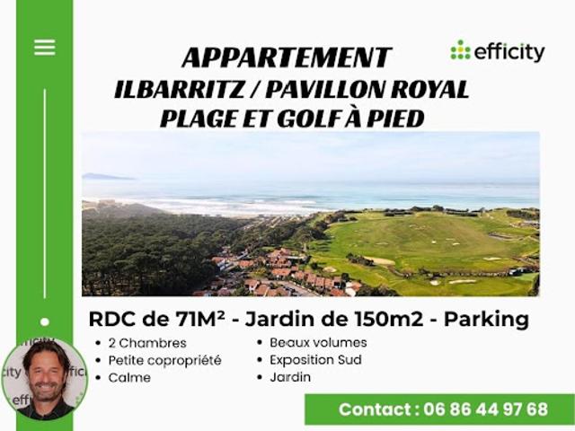 Vente Appartement 3 pièces 72 m2 Bidart
