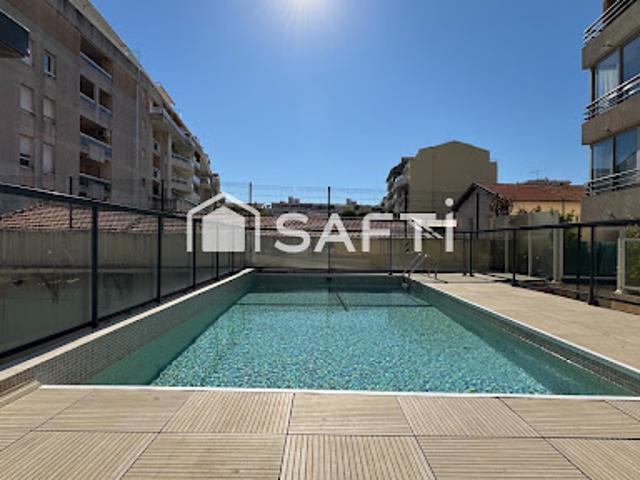Vente Appartement 3 pièces 72 m2 Cannes la bocca