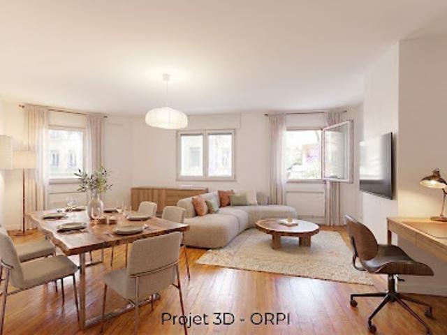 Vente Appartement 3 pièces 72 m2 Lyon 3ème