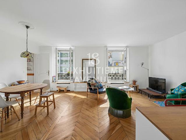 Vente Appartement 3 pièces 72 m2 Paris 18ème