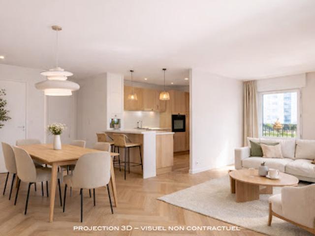 Vente Appartement 3 pièces 77.27 m2 Rennes