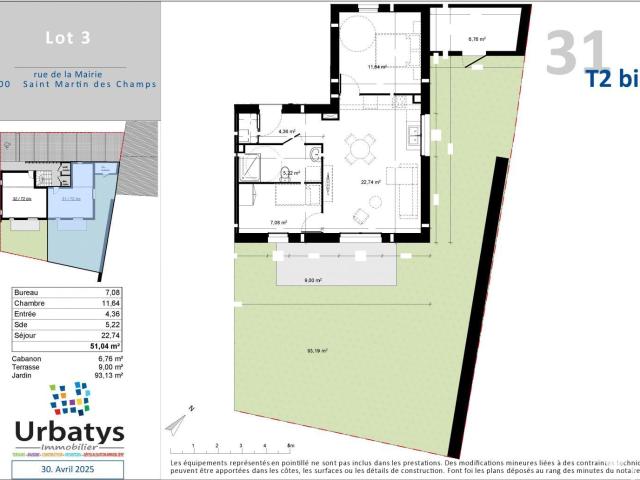 Vente Appartement 3 pièces
