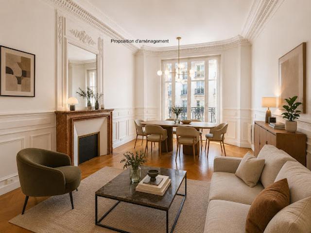 Vente Appartement 3 pièces 75.04 m2 Paris 18ème