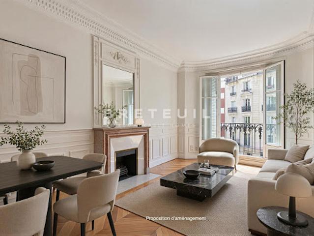 Vente Appartement 3 pièces 75 m2 Paris 18ème