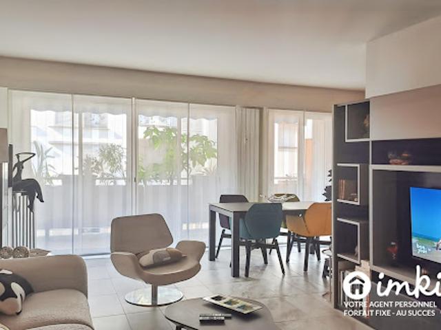 Vente Appartement 3 pièces 76 m2 Cannes la bocca