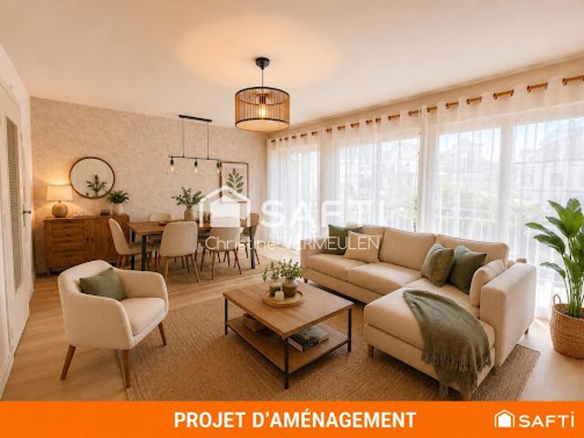 Vente Appartement 3 pièces 76 m2 Lisieux