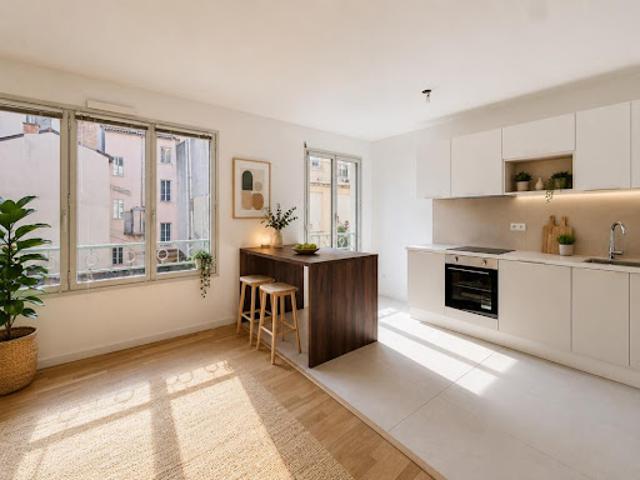 Vente Appartement 3 pièces 78.09 m2 Lyon 4ème