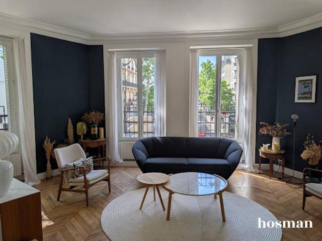 Vente Appartement 3 pièces 78 m2 Paris 17ème