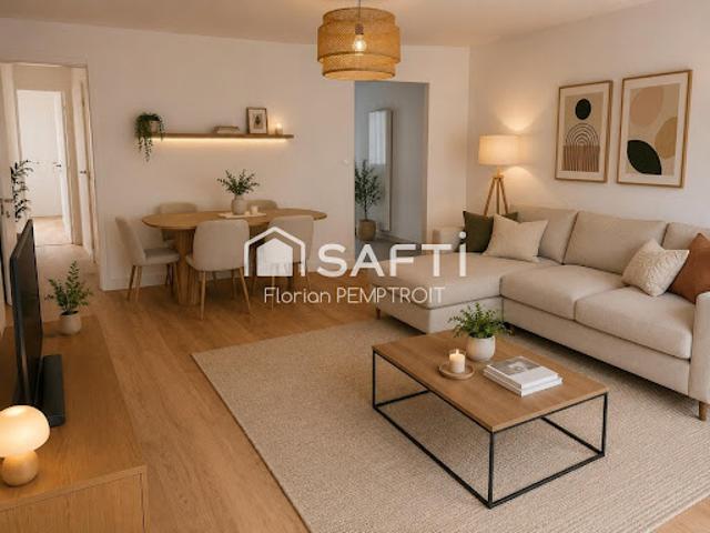 Vente Appartement 3 pièces 80 m2 Lorient
