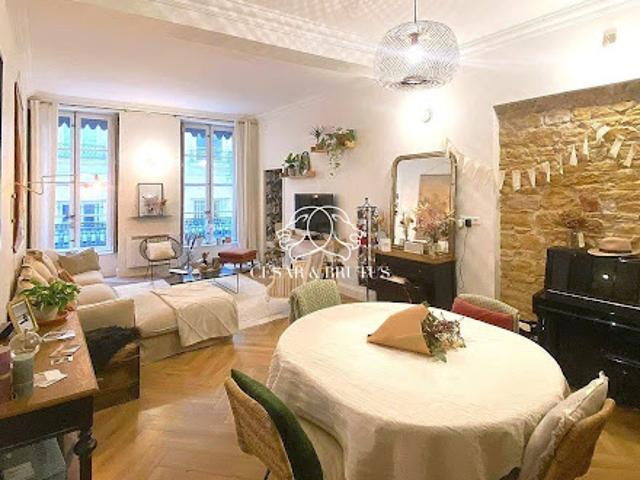 Vente Appartement 3 pièces 82 m2 Lyon 1er