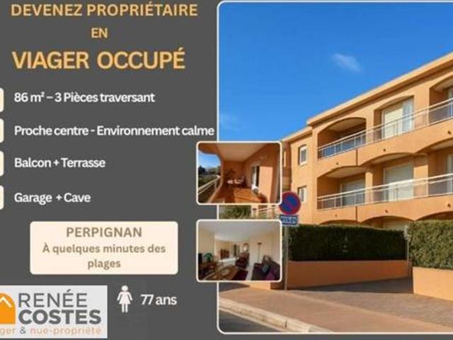 Vente Appartement 3 pièces 86 m2 Perpignan