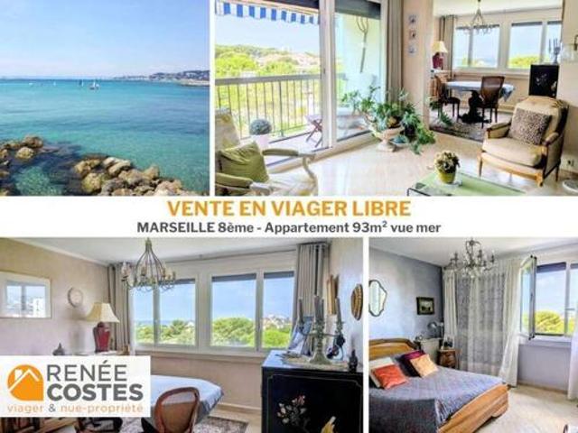 Vente Appartement 3 pièces 93 m2 Marseille 8ème