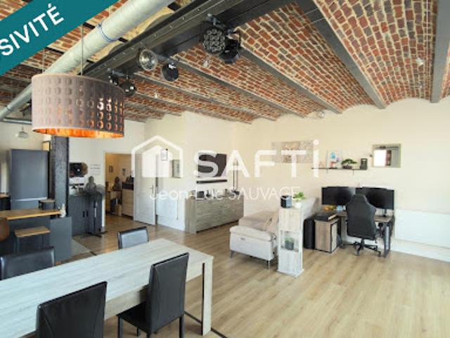 Vente Appartement 3 pièces 106 m2 Tourcoing