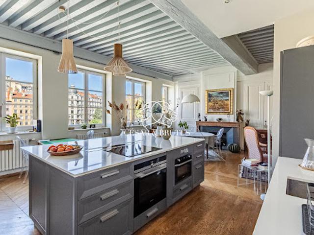 Vente Appartement 3 pièces 127 m2 Lyon 1er