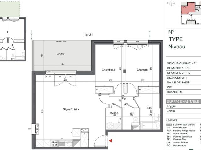Vente Appartement 3 pièces