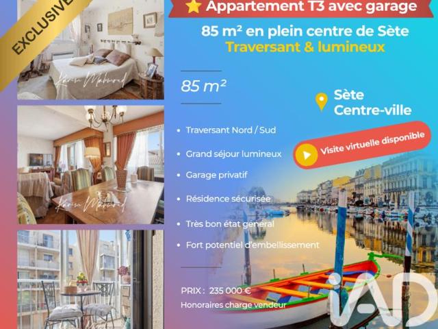 Vente Appartement 3 pièces