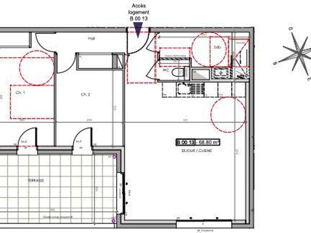 Vente Appartement 3 pièces