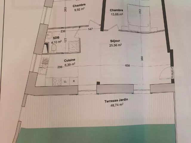Vente Appartement 3 pièces